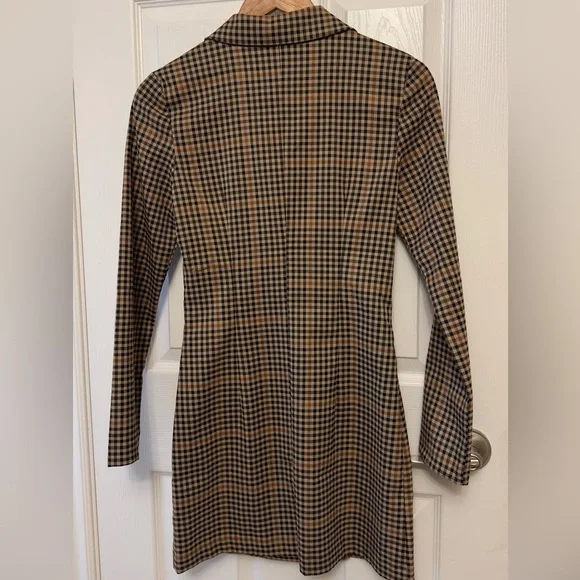 DOUBLE-BREASTED JACKET DRESS - Picture 4 of 7